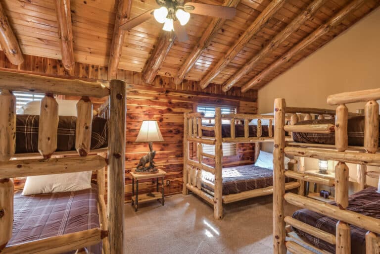 Coshocton Crest Lodge bunkbeds