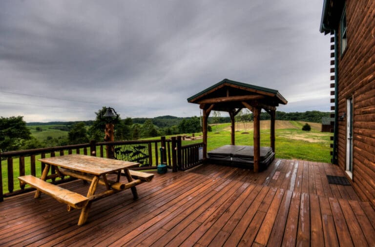 Coshocton Crest Lodge deck
